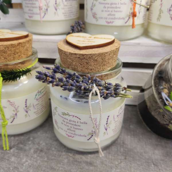 bomboniere candele profumate ecofattoart